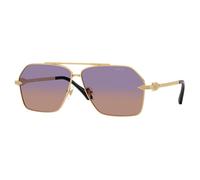 Versace Homme VE2284 1002EL Lunettes de soleil Métal Or Pilote Normale Ombré