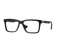 Versace Homme VE3328 GB1 Montures optiques Acétate Noir Transparent Carré Normale