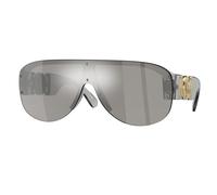 Versace Homme VE4391 311/6G Lunettes de soleil Nylon Gris Gris Géométrique Miroir Miroir