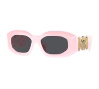 Versace Homme VE4425U 544087 Lunettes de soleil Injecté Rose Gris Géométrique Normale