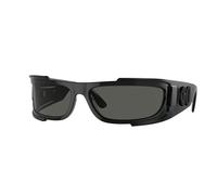 Versace Homme VE4446 GB1/87 Lunettes de soleil Nylon Noir Gris Carré Normale