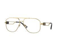 Versace - Montures de lunettes dorées - unisex - Accessoires - Jaune - Taille: 57 MM