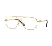 Versace Homme Versace VE1307 1002 Montures optiques Métal Or Pilote Normale