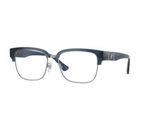 Versace Homme Versace VE3348 5292 Montures optiques Injecté Bleu Transparent Carré Normale