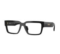 Versace Homme Versace VE3374U GB1 Montures optiques Acétate Noir Carré Normale