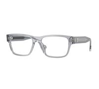 Versace Homme Versace VE3390U 5432 Montures optiques Acétate Gris Transparent Carré Normale