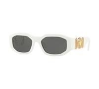 Versace Homme Versace VE4361 401/87 Lunettes de soleil Nylon Blanc Gris Géométrique Normale