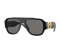 Versace Homme Versace VE4436U GB1/81 Lunettes de soleil Acétate Noir Gris Pillow Polarisé