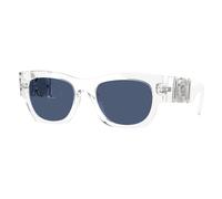 Versace Homme Versace VE4479U 148/80 Lunettes de soleil Injecté Transparent Bleu Pillow Normale