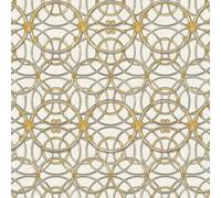 Versace IV La Scala Envoi Palazzo Métallique Peint Crème / Doré 37049-2 Méduse