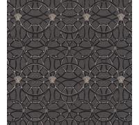 Versace IV La Scala Del Palazzo Papier Peint Métallique Noir/Argent 37049-4 NEUF