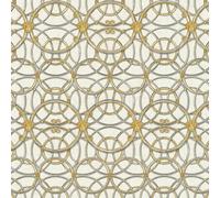 Versace IV La Scala Envoi Palazzo Métallique Peint Crème / Doré 37049-2 Méduse