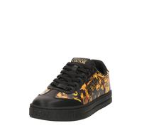 Versace Jeans Couture Baskets basses 'COURT' noisette / jaune / noir, Taille 41