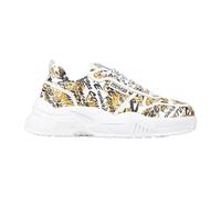 Versace Jeans Couture - Baskets blanches basses - Femme - Chaussures - Multicolore - Taille: 37 EU