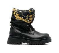 Versace Jeans Couture - Bottines Drew Noir Or - Femme - Chaussures - Multicolore - Taille: 39 EU