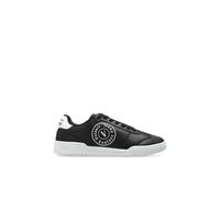 Versace Jeans Couture - Chaussures de sport avec logo imprimé - Homme - Chaussures - Noir - Taille: 44 EU