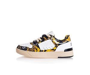 VERSACE JEANS COUTURE Chaussures Hommes Sneakers 74YA3SJ4 ZS660 MD7 Blanches