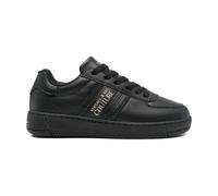 Versace Jeans Couture - Chaussures plates noires en éco-cuir - Femme - Chaussures - Noir - Taille: 38 EU