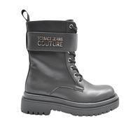 Versace Jeans Couture - Chaussures plates noires - Femme - Chaussures - Noir - Taille: 36 EU