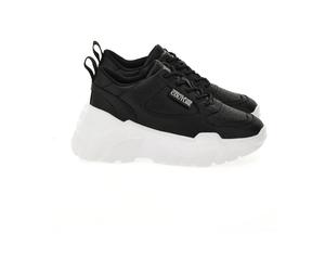 Versace Jeans Couture - Chaussures Speedtrack en Cuir+PU - Femme - Chaussures - Noir - Taille: 36 EU