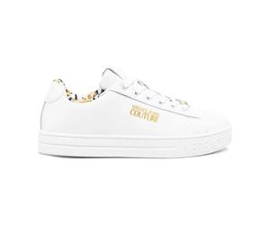 Versace Jeans Couture - Fondo Court Baskets - Femme - Chaussures - Blanc - Taille: 36 EU