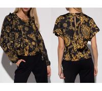 Versace Jeans Couture Haut Baroque Imprimé T-Shirt Iconique Neuf Chaud S