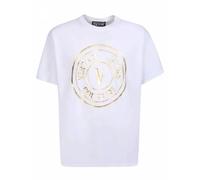 Versace Jeans Couture, Homme, Tops, Blanc, Taille: 2XL T-Chemises