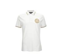 Versace Jeans Couture, Homme, Tops, Blanc, Taille: L Polo Logo