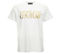 Versace Jeans Couture, Homme, Tops, Blanc, Taille: S Logo T-Shirt