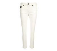 Versace Jeans Couture - Jean 5 poches - Femme - Jeans - Blanc - Taille: W25