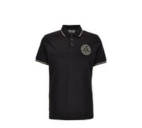Versace Jeans Couture - Logo Couture Polo - Homme - Tops - Noir - Taille: 2XL