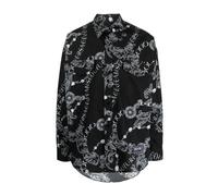 Versace Jeans Couture - Long Sleeve Hauts - Homme - Chemises - Noir - Taille: XL