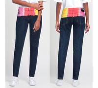 VERSACE JEANS COUTURE Pantalon Denim Batic Tie-Dye Slim W28