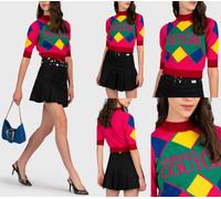 VERSACE JEANS COUTURE Pull De Tricot Crop