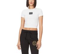 VERSACE JEANS COUTURE T-Shirt À Col Rond Logo Crop 2XL
