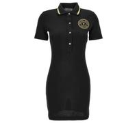 Versace Jeans Couture - V-Emblem Pulls - Femme - Robes - Noir - Taille: 36 FR