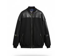 VERSACE JEANS COUTURE Veste Noire Blazer Manteau Blouson Iconique Rare Bnwt S