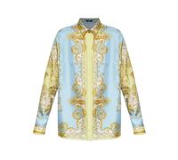 Versace - Lavallière en Twill de Soie Imprimé - Femme - Blouses et Chemises - Multicolore - Taille: 40 FR