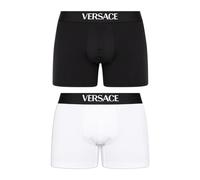 Versace - Logo Long Trunks 2-Pack - Homme - Sous-vêtements - Multicolore - Taille: 3XL