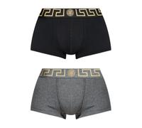 Versace - Lot de 2 boxers en jersey de coton - Homme - Sous-vêtements - Multicolore - Taille: 3XL