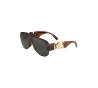 VERSACE Lunettes de soleil '0VE4391' marron / or, Taille 48