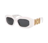 Versace, Homme, Accessoires, Blanc, Taille: 54 MM Lunettes de soleil élégantes avec modèle 0Ve4425U