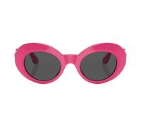 Versace - Lunettes de soleil enfant Rond Rose Brillant - Femme - Accessoires - Rose - Taille: 45 MM