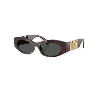 Versace - Lunettes de soleil enveloppantes - Femme - Accessoires - Brun - Taille: 51 MM