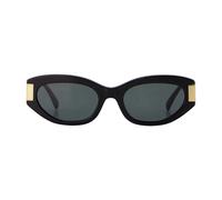 Versace Lunettes de soleil VE4501 GB1/87 Acétate Cat Eye Noir/Gris Femme