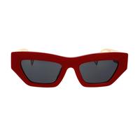 Versace - Lunettes de soleil irrégulières - unisex - Accessoires - Rouge - Taille: 53 MM