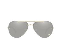 Versace - Lunettes de soleil pilote élégantes avec pont doré - unisex - Accessoires - Jaune - Taille: 60 MM