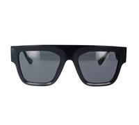 Versace - Lunettes de soleil rectangulaires Monture gris foncé - unisex - Accessoires - Noir - Taille: 53 MM