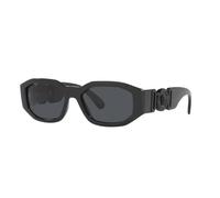 Versace Unisex VE4361 536087 Lunettes de soleil Nylon Noir Gris Géométrique Normale