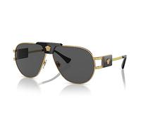 Versace Lunettes de Soleil VE 2252 Gold Black/Dark Grey 63/12/145 homme